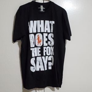 Ylvis What Does the Fox Say shirt.